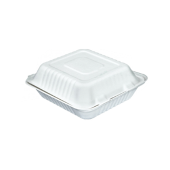 CLAMSHELL BIODEGRADABLE 8X8 X200 UN