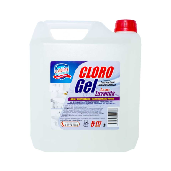 CLORO GEL 5ltr